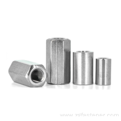 Factory Price Stainless Steel 304 316 201 m5 m6 m8 m10 Hexagon Socket Nuts / Sleeve Nut